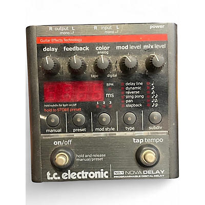 Used TC Electronic ND1 Nova Delay Effect Pedal