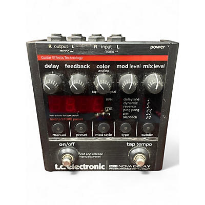 Used TC Electronic ND1 Nova Delay Effect Pedal