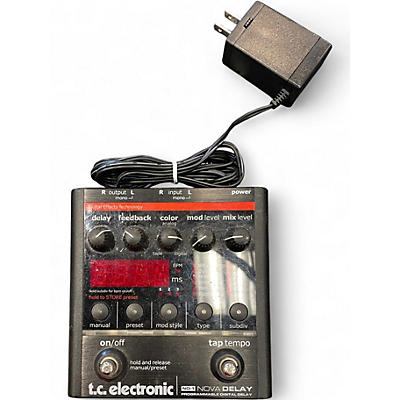 Used TC Electronic ND1 Nova Delay Effect Pedal