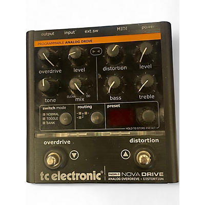Used TC Electronic NDR1 Nova Drive Effect Pedal