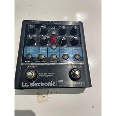 TC Electronic Used TC Electronic NOVA MODULATOR Effect Pedal