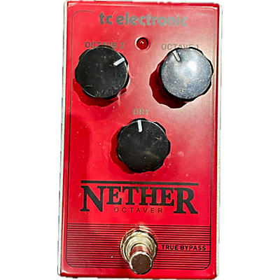 TC Electronic Used TC Electronic Nether Octaver Effect Pedal