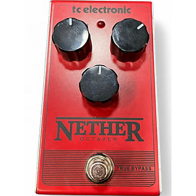 Used TC Electronic Nether Octaver Effect Pedal