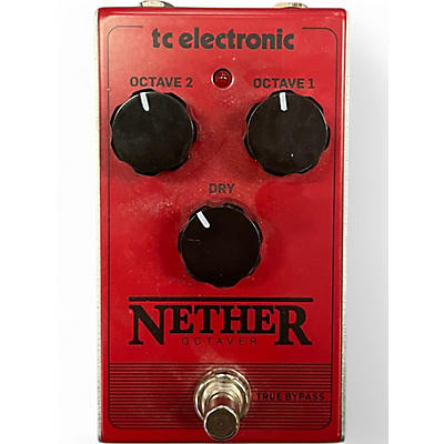 Used TC Electronic Nether Octaver Effect Pedal