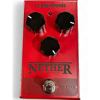 Used TC Electronic Nether Octaver Effect Pedal
