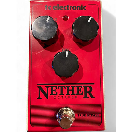 Used TC Electronic Nether Octaver Effect Pedal