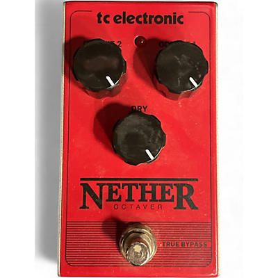 Used TC Electronic Nether Octaver Effect Pedal