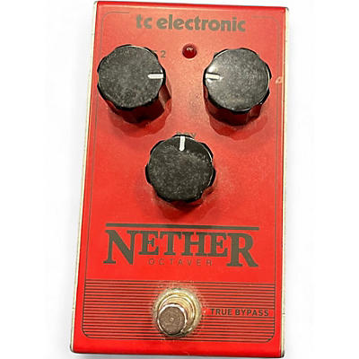 Used TC Electronic Nether Octaver Effect Pedal
