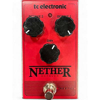 Used TC Electronic Nether Octaver Effect Pedal