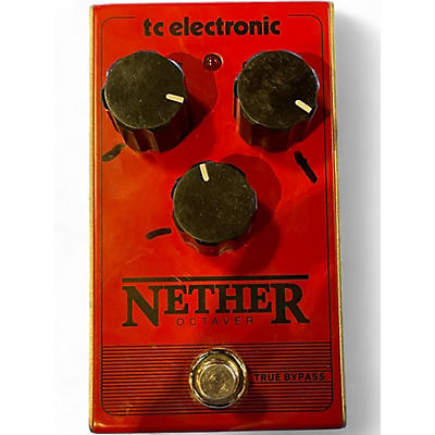 Used TC Electronic Nether Octaver Effect Pedal
