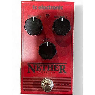 Used TC Electronic Nether Octaver Effect Pedal