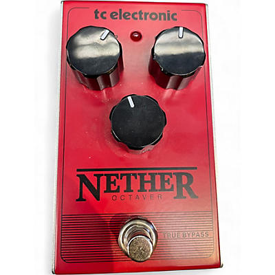 Used TC Electronic Nether Octaver Effect Pedal