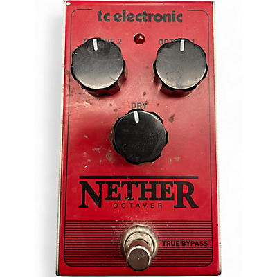 Used TC Electronic Nether Octaver Effect Pedal