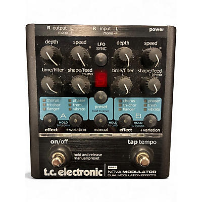 Used TC Electronic Nova Modulator Effect Processor