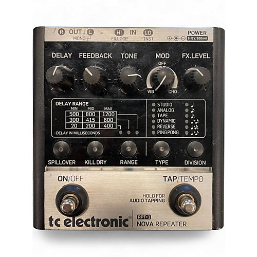 Used TC Electronic Nova Repeater Effect Pedal