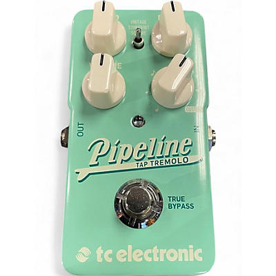 Used TC Electronic Pipeline Tap Tremolo Effect Pedal