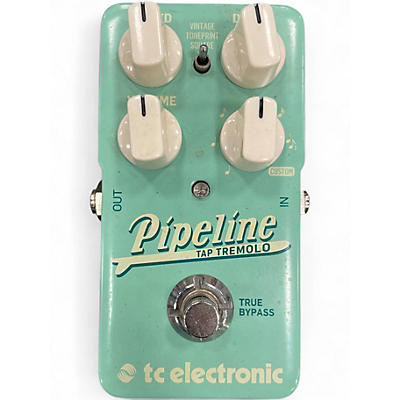 Used TC Electronic Pipeline Tap Tremolo Effect Pedal
