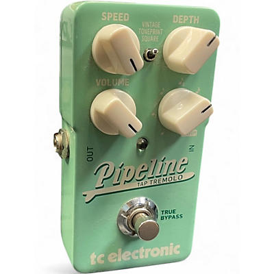 Used TC Electronic Pipeline Tap Tremolo Effect Pedal
