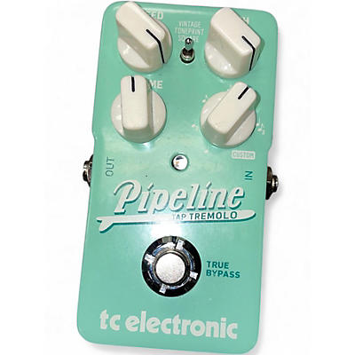 Used TC Electronic Pipeline Tap Tremolo Effect Pedal