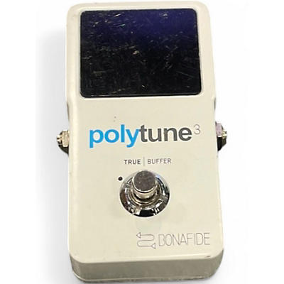 Used TC Electronic Polytune 3 Tuner Tuner Pedal