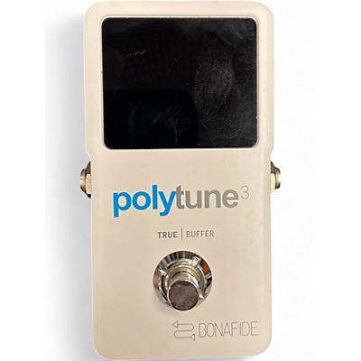Used TC Electronic Polytune 3 Tuner Tuner Pedal