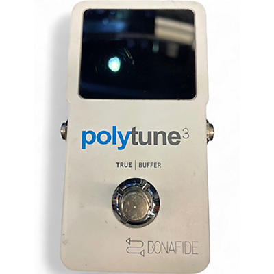 Used TC Electronic Polytune 3 Tuner Tuner Pedal