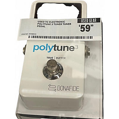 Used TC Electronic Polytune 3 Tuner Tuner Pedal
