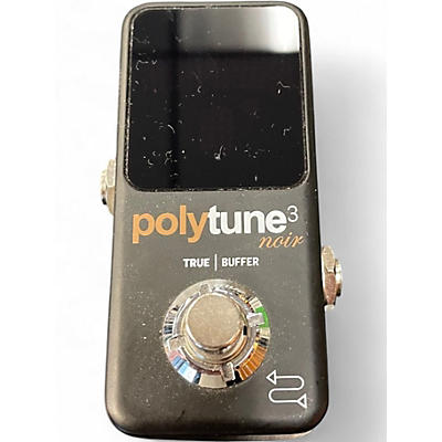 Used TC Electronic Polytune Mini Noir Tuner Pedal