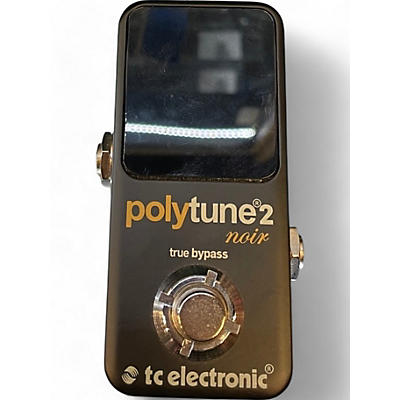 Used TC Electronic Polytune Noir Mini 2 Tuner Pedal