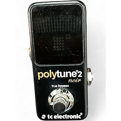 Used TC Electronic Polytune Noir Mini 2 Tuner Pedal