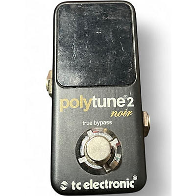 Used TC Electronic Polytune Noir Mini 2 Tuner Pedal