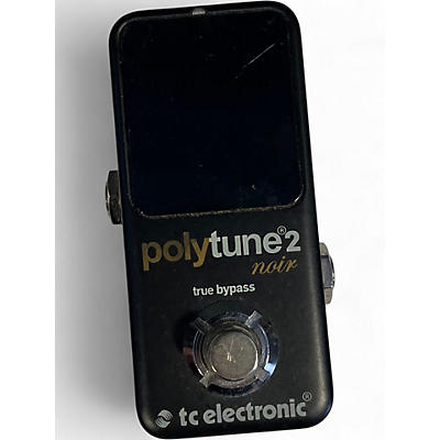 Used TC Electronic Polytune Noir Mini 2 Tuner Pedal