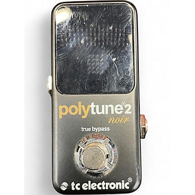 Used TC Electronic Polytune Noir Mini 2 Tuner Pedal