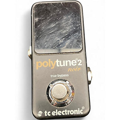 Used TC Electronic Polytune Noir Mini 2 Tuner Pedal