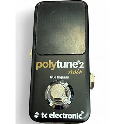 Used TC Electronic Polytune Noir Mini 2 Tuner Pedal