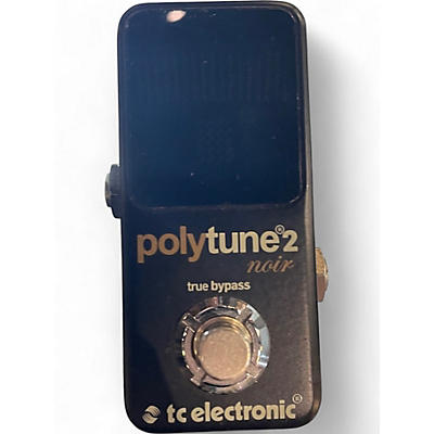 Used TC Electronic Polytune Noir Mini 2 Tuner Pedal