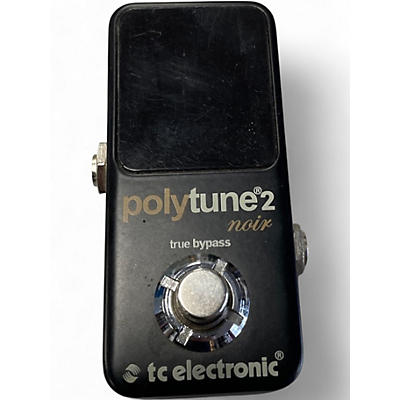 Used TC Electronic Polytune Noir Mini 2 Tuner Pedal