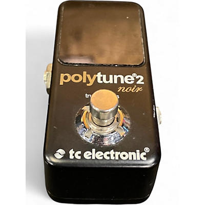 Used TC Electronic Polytune Noir Mini 2 Tuner Pedal