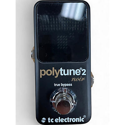 Used TC Electronic Polytune Noir Mini 2 Tuner Pedal