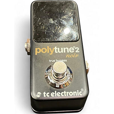 Used TC Electronic Polytune Noir Mini 2 Tuner Pedal
