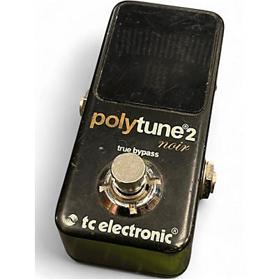 Used TC Electronic Polytune Noir Mini 2 Tuner Pedal