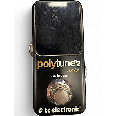 Used TC Electronic Polytune Noir Mini 2 Tuner Pedal