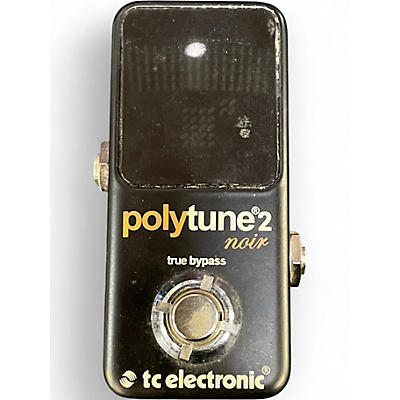 Used TC Electronic Polytune Noir Mini 2 Tuner Pedal