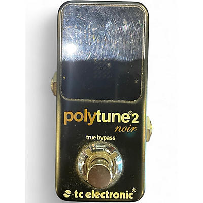 Used TC Electronic Polytune Noir Mini 2 Tuner Pedal