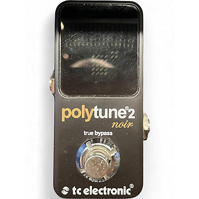 Used TC Electronic Polytune Noir Mini 2 Tuner Pedal