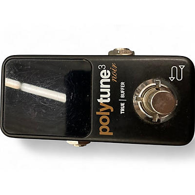 TC Electronic Used TC Electronic Polytune Noir Mini 3 Tuner Tuner Pedal