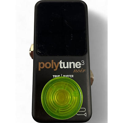 TC Electronic Used TC Electronic Polytune Noir Mini 3 Tuner Tuner Pedal