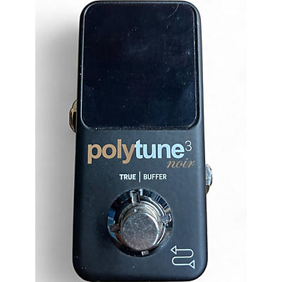 TC Electronic Used TC Electronic Polytune Noir Mini 3 Tuner Tuner Pedal