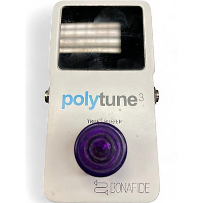 TC Electronic Used TC Electronic Polytune Noir Mini 3 Tuner Tuner Pedal