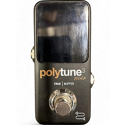 Used TC Electronic Polytune Noir Mini 3 Tuner Tuner Pedal